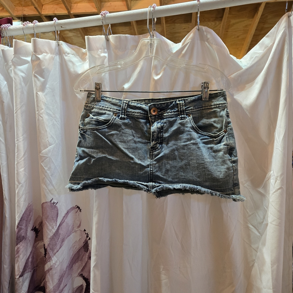 Arizona Jean Company Blue Denim Mini Skirt